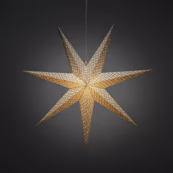 Konstsmide 2930-249, Figura luminosa decorativa, Bianco, Carta, IP20, 1 lampadina(e), E14