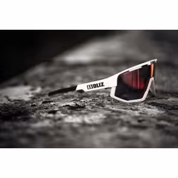 Bliz Fusion Occhiali da ciclismo Unisex Montatura piena Bianco - Vista aggiuntiva 5