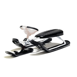 Stiga Snowracer Supreme GT Slittino da neve Nero, Bianco Metallo