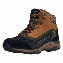 Haglöfs 498090.47T 3913, Femmina, Adulto, Nero, Marrone, Stivali da esterno, Trekking, Monocromatico