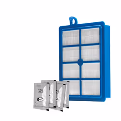 Electrolux EFS1W, Filtro, A cilindro, Blu, Bianco