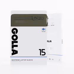 Golla 601658 borsa per laptop 38,1 cm (15") Custodia a tasca Verde - Vista aggiuntiva 3