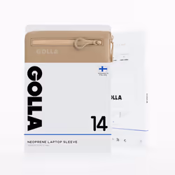Golla 601660 borsa per laptop 35,6 cm (14") Custodia a tasca Cappuccino - Vista aggiuntiva 3
