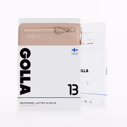 Golla 601662 borsa per laptop 33 cm (13") Custodia a tasca Crema - Vista aggiuntiva 3
