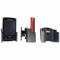 Brodit 511171, Telefono cellulare/smartphone, Supporto passivo, Universale, Nero