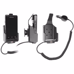 Brodit 512833, Telefono cellulare/smartphone, Supporto attivo, Bicicletta/Macchina, Nero