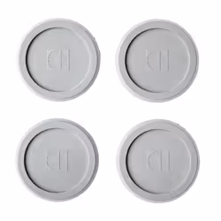 Electrolux E4WHPA02, Anti-vibration pads, Electrolux, 4 pz, 45 mm, 45 mm, 6 mm