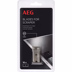 AEG A6IMB102, Raschietto per fornello, Ogni marca, Acciaio inox, Ceramica, Induzione, 25 mm, 13 mm