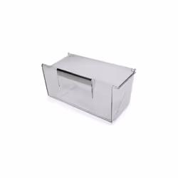 Cassetto del congelatore del frigorifero. Riferimento pezzo: 140206401055, marchio: Electrolux. Colore del pezzo: trasparente ...
