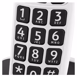 Doro PhoneEasy 100w Telefono DECT Identificatore di chiamata Bianco