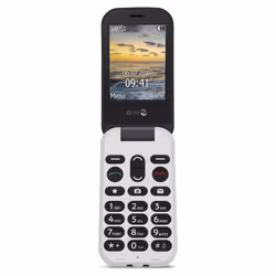 Doro 6060 124 g Nero, Bianco Telefono cellulare basico