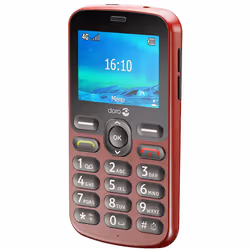 Doro 1880 113,7 g Rosso Telefono di livello base - Vista aggiuntiva 4