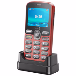 Doro 1880 113,7 g Rosso Telefono di livello base - Vista aggiuntiva 6