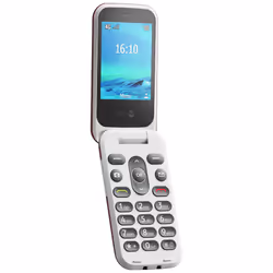 Doro 2820 116,9 g Rosso Telefono di livello base - Vista aggiuntiva 4