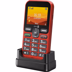 Doro Leva L10 6,1 cm (2.4") 120,7 g Rosso Telefono cellulare basico - Vista aggiuntiva 5