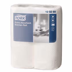 Tork Rotolo da cucina ultra assorbente, Carta, Bianco, 400 mm, 600 mm, 230 mm, 4,2 kg