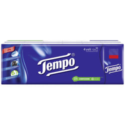 Tempo® Fazzoletti 9x12 pz Salviette