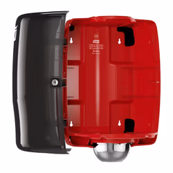 Tork 653008 dispenser di asciugamani di carta Distributore di asciugamani di carta in rotolo Rosso - Vista aggiuntiva 4