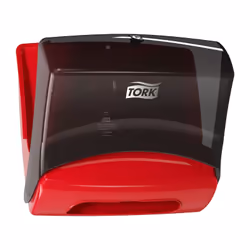 Tork 654008 dispenser di asciugamani di carta Distributore di asciugamani di carta in fogli Rosso - Vista aggiuntiva 4