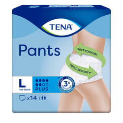 TENA Pants Plus biancheria intima per l'incontinenza Unisex 14 pz