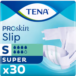 Acquista i Pannoloni a Mutandina Tena Slip Super 7 Gocce misura small a prezzo in offerta! Misura S 30 Pezzi. 
