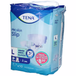 Tena Slip Super Pannolino A Mutandina Misura Large 10 Pezzi