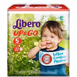 Libero UP&GO, Bambino/Bambina, 10 kg, 14 kg, Multicolore, 24 pz, Confezione di plastica