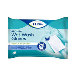 Tena Wash Glove Guanto Detergente Umificato 8 Pezzi