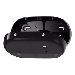 Tork SmartOne Twin Mini Distributore di asciugamani di carta in rotolo Nero