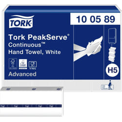 Tork - 100589 Asciugamani di carta (l x l) 22.5 cm x 20.1 cm 1 kit