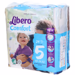 Libero Comfort 5 10/14 kg 24 pz Pannolini