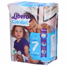 Libero® Comfort 7 Pannolino 16-26 kg 21 pz Pannolini