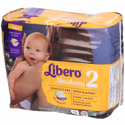 Libero Newborn Pannolino Taglia 2 3-6 34 pz Pannolini