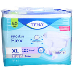 Tena Flex Maxi Pannolini Assorbenti a Cintura Misura XL 21 Pezzi