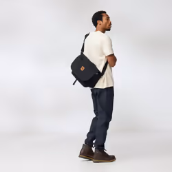 Fjällräven Greenland Cotone, Poliestere Nero Bambino/Bambina Borsa a tracolla - Vista aggiuntiva 8
