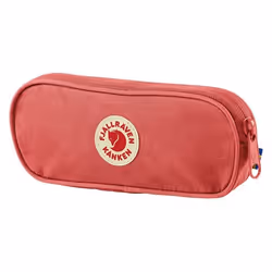 Fjällräven Kanken Pen Case, Astuccio portamatite, Cotone, Poliestere, Pesca, Rosa, Monocromatico, Cerniera, Qualsiasi tipo