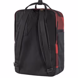 Fjällräven Kånken Re-Wool zaino Nero, Rosso Cotone, Poliammide, Poliestere, Lana - Vista aggiuntiva 4