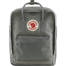Fjällräven Kånken Re-Wool zaino Grigio Cotone, Poliammide, Poliestere, Lana