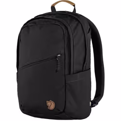 Fjällräven Räven 20 zaino Nero Cotone, Poliestere