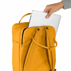 Fjällräven Kanken Laptop 15" zaino Zaino casual Ocra Poliammide, Polipropilene (PP), Vinylon - Vista aggiuntiva 6