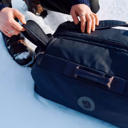 Fjällräven Färden Duffel 50 Borsa trolley da viaggio Guscio morbido Nero 50 L Poliammide - Vista aggiuntiva 8