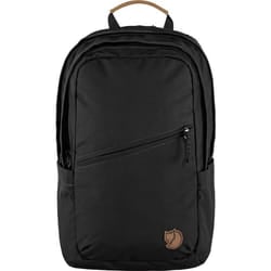 Fjällräven Räven 20 zaino Zaino casual Nero Cotone, Poliestere riciclato