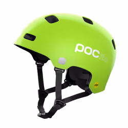 POC POCito Crane MIPS, Verde, Casco, Unisex, Bambino, Ciclismo su strada, S