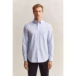 Gant 3000100-455 Camicia Collo botton down Manica lunga Cotone - Vista aggiuntiva 3