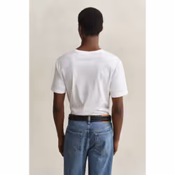 Gant 2003184-110 Maglietta Rib-knit neckline Manica corta Cotone - Vista aggiuntiva 4