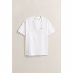 Gant 2003184-110 Maglietta Rib-knit neckline Manica corta Cotone - Vista aggiuntiva 5