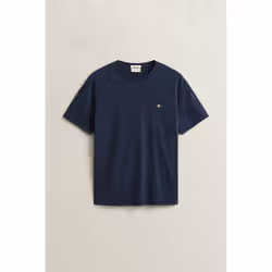 Gant 2003184-433 Maglietta Rib-knit neckline Manica corta Cotone - Vista aggiuntiva 5