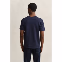 Gant 2003184-433 Maglietta Rib-knit neckline Manica corta Cotone - Vista aggiuntiva 4