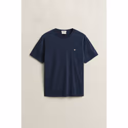 Gant 2003184-433 Maglietta Rib-knit neckline Manica corta Cotone - Vista aggiuntiva 5