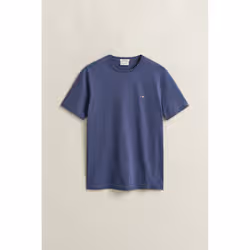 Gant 2003184-902 Maglietta Rib-knit neckline Manica corta Cotone - Vista aggiuntiva 5